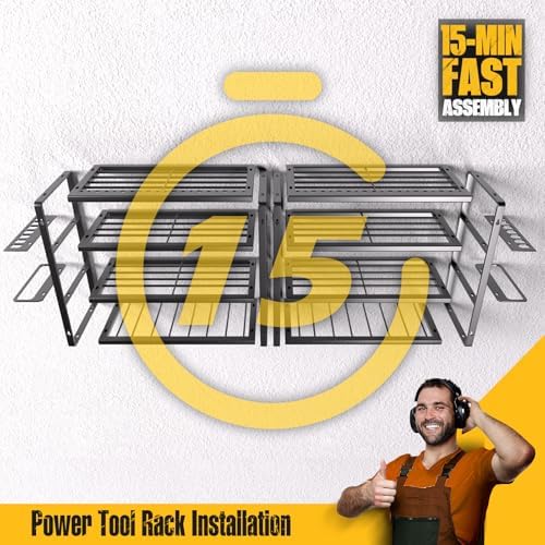 Spampur Power Tool Organizer Wall Mount