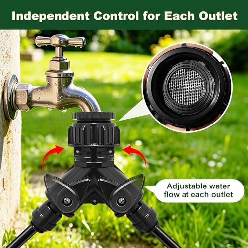 3/4" & 1/2" Faucet Adapter to 5/16" Drip Irrigation Tubing Connector