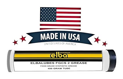 Food Grade Grease | Synthetic | Calcium SULFONATE Complex Base | NSF Registered AS H-1| Halal and Kosher Approved. Compare to: LUBRIPLATE. Petro-Canada. CASSIDA (14 OZ Tube) Made in USA
