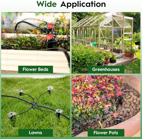 160FT Quick-Connect Drip Irrigation System