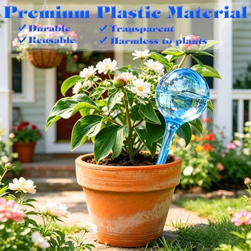 Plant Self-Watering Bulbs, 10pcs Self Watering Planter Insert for Potted