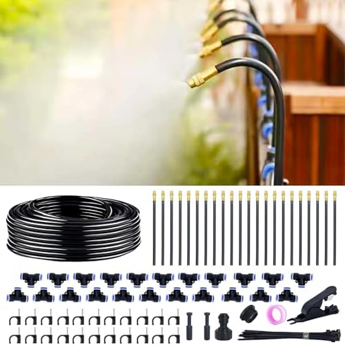 Thiswing 360° Adjustable Drip Irrigation System with 22 Nozzles