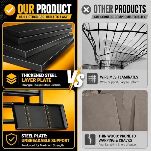 Garage Shelving, Heavy Duty Storage Shelves, Adjustable Boltless Units
