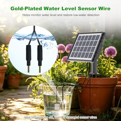 Solar Drip Irrigation Replacement Kit, Valve, Sensor Wire & Filter