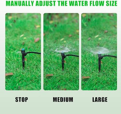 Anti-Drop Drip Irrigation Emitters Sprayers for 1/4" Tubing