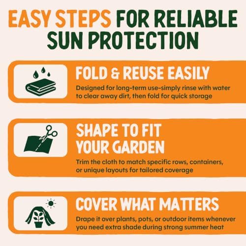 Dalen Scorch Guard - Protect Your Plants from Direct Sunlight - 10x15-in