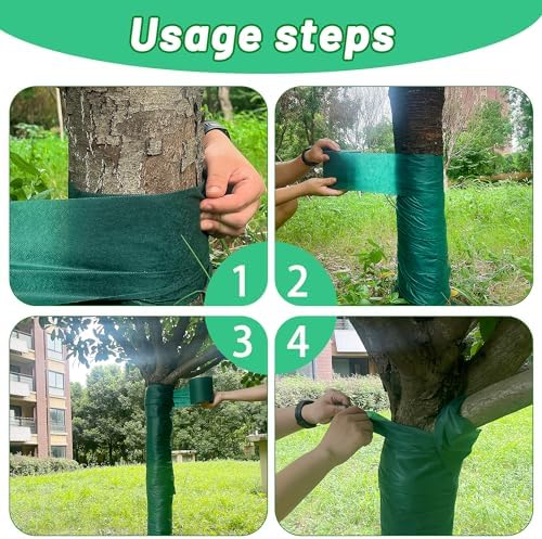 4.7''x300' Larger Tree Trunk Protector Wraps, Antifreeze Winter Tree Guard