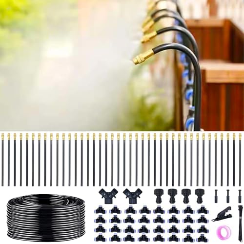 Thiswing 360° Adjustable Drip Irrigation System with 40 Nozzles
