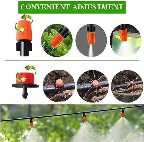 Drip Irrigation Kit, 1/4" Blank Distribution Tubing