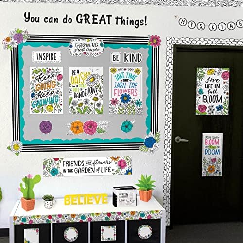 CTP Blooming Minds Bulletin Board Set for Classroom (Creative Teaching Press 10690)