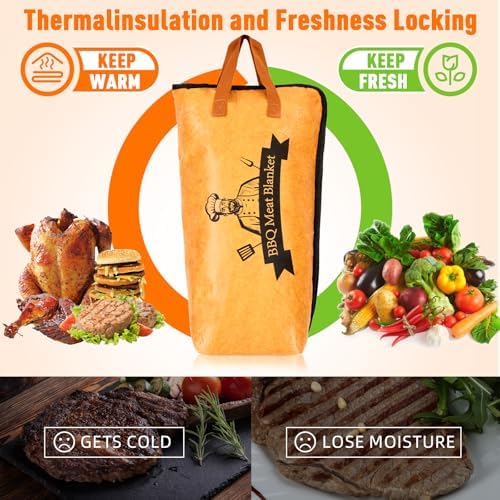 Bolycen 23in BBQ Blanket for Resting Meat, Insulated Meat Resting Bag
