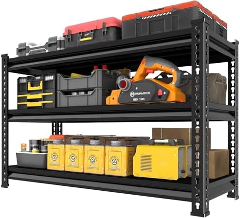 Metal Garage Shelving for Storage - 48" W x 16" D x 39" H