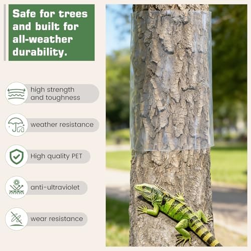 Iguana Tree Wrap for Damaged Bark, Tree Trunk Protector Guard(60×15.75in)