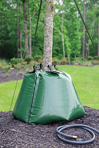 Treegator Original Slow Release Watering Bag for Trees, The Original Tree Watering Bag, Ideal for new or established trees, Fits trees from 1 to 8 inches in trunk diameter, Made in USA, Green