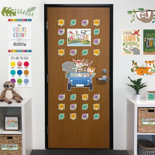 CTP Jungle Friends Bulletin Board Classroom Decorations Top Classroom Decorating Accents (Creative Teaching Press 10917)
