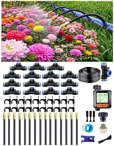 360° Adjustable Drip Irrigation System – Garden Watering Sprinkler System