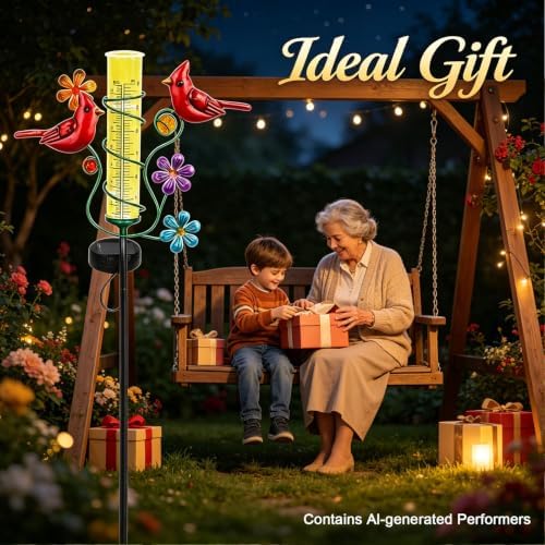 Rain Gauges Outdoors Best Rated, Cardinal Rain Measure Gauge