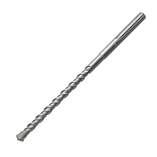 3/4 x 15 inch SDS Max Rotary Hammer Drill Bit, 19x380mm Carbide Tip Masonry Drill Bit,Concrete Drill Bit for Masonry, Brick, Stone, Concrete (Length :380mm / 15 inch, 19mm (3/4 in) Diameter)