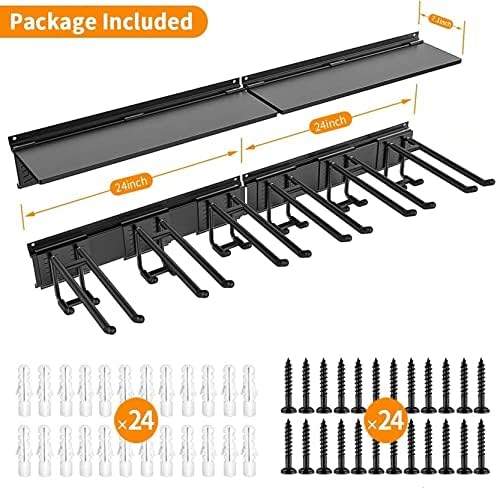 TORACK Garage Tools Storage Rack with Wall Mount Overhead shelves