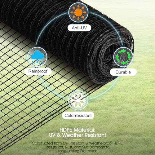 RIFNY Deer Fence, Temporary Fence for Garden Outdoor Yard, 6.5 x 100 FT