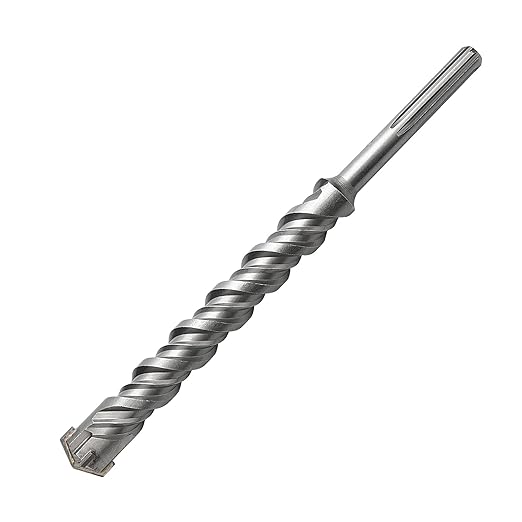 1-1/2 x 15 inch SDS Max Rotary Hammer Drill Bit, 38x380mm Carbide Tip Masonry Drill Bit,Concrete Drill Bit for Masonry, Brick, Stone, Concrete (Length :380mm / 15 inch, 38mm (1-1/2 in) Diameter)