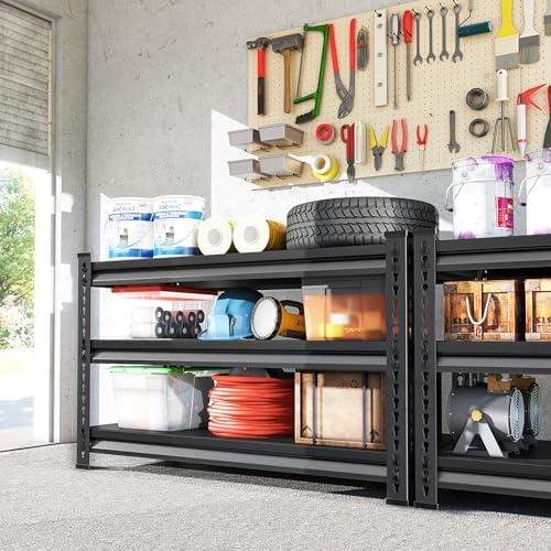 Metal Garage Shelving for Storage - 40" W x 16" D x 36" H