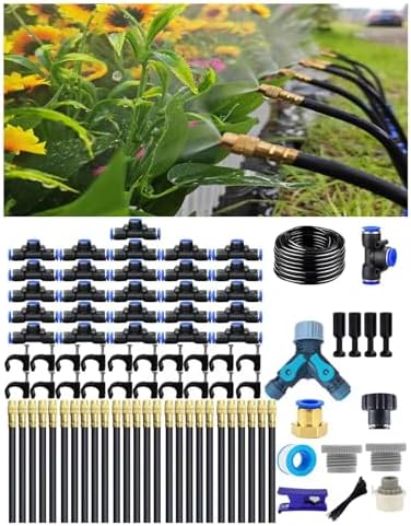 360° Adjustable Drip Irrigation Sprinkler Kit – Garden Watering System