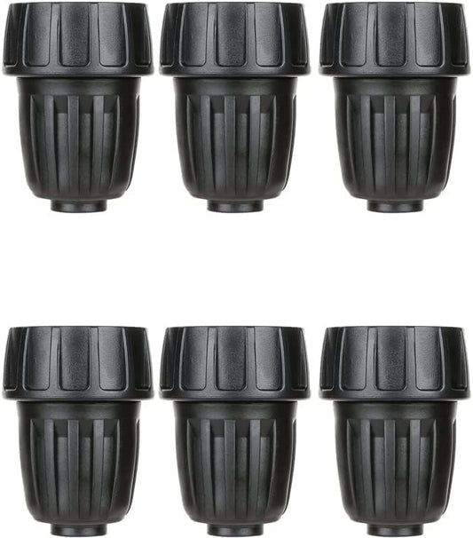 1/2 Inch Drip Irrigation Faucet Hose Connectors,6 Pack