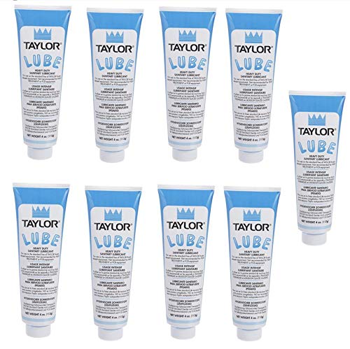 Taylor Blue Lube 9 x Heavy Duty Sanitary Lubricant, Food Safe Lube | Soft Serve Lubricant | Compatible: Stoelting, Taylor, Kappus, 47518, 9 x 4 Oz Tubes