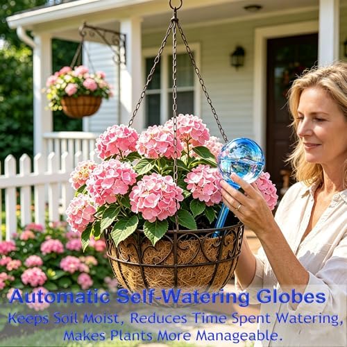 Self Watering Globes for Plant, 10pcs Auto Watering Bulb for Indoor Outdoor