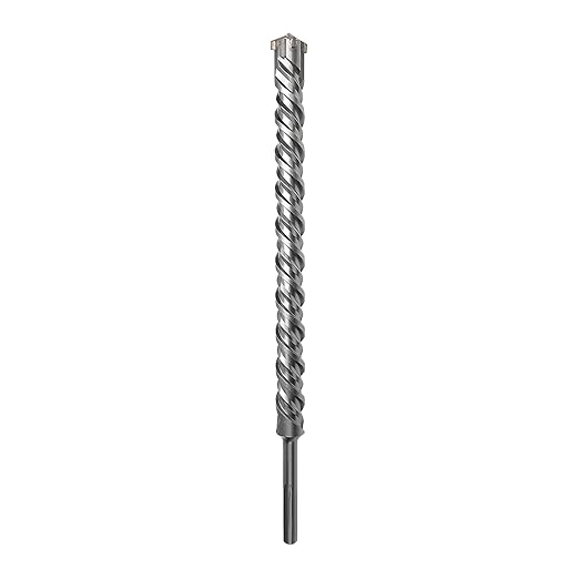 1-9/16 x 23.6 inch SDS Max Rotary Hammer Drill Bit, 40x600mm Carbide Tip Masonry Drill Bit,Concrete Drill Bit for Masonry, Brick, Stone, Concrete 1-9/16" x 18.6" x 23.6"