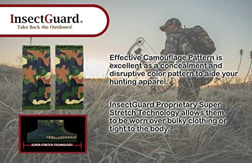 Tick Gaiters - PullOn Permethrin Treated, Ticks, Mosquitoes, Flies & More Insect Repellent, Unisex