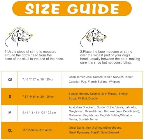 Foxtail Mask for Dogs – Foxtail Protection Hood for Dogs，Small
