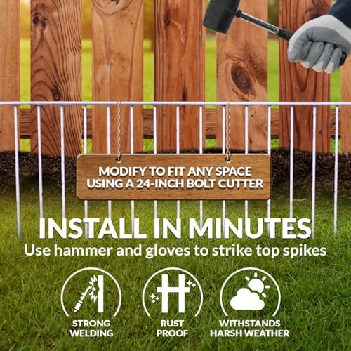 Dig Defence Original Animal Barrier Garden Fence Small/Medium, 12 Pack