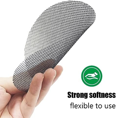 RooTrimmer 200 Pack 68MM, 2.7 inch Round Mesh Nets for Block Soil Leaking of 4 inch Nursery Pots(or Other Pots Bottom Around 2.7")