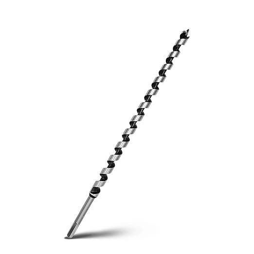 5/8 x 18 inch Auger Drill Bit for Wood,Hex Shank Ship Auger Bit for Soft Wood, Hard Wood, Plastic, Composite Materials and DIY Projects