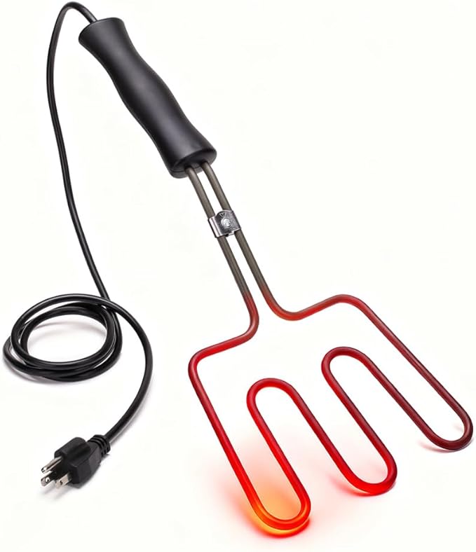 Electric Charcoal Starter 800w - Superior BBQ Grill Fireplace Charcoal Lighter Ignite Briquettes Coal Lighter | Stainless Steel Coils 4.6ft Long Cable