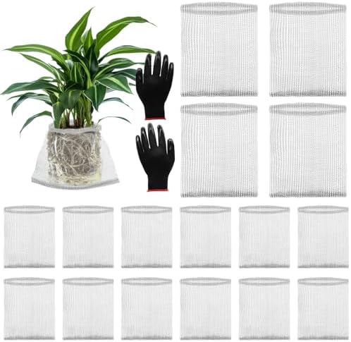 16 Pcs Gopher Baskets 1 Gallon Root Guard Proof Stainless Wire Steel Trap