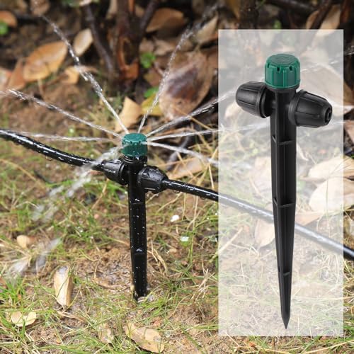 Anti-Drop Drip Irrigation Emitters for 1/4" Irrigation Tubing
