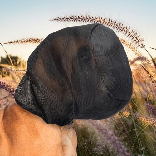 Foxtail Mask for Dogs(XL), Field Net Guard Dog Foxtail Protection Hood for Dogs Prevent Foxtails Thorns Rocks Insects, Dog Face Guard for Hiking,Outdoor Adventures