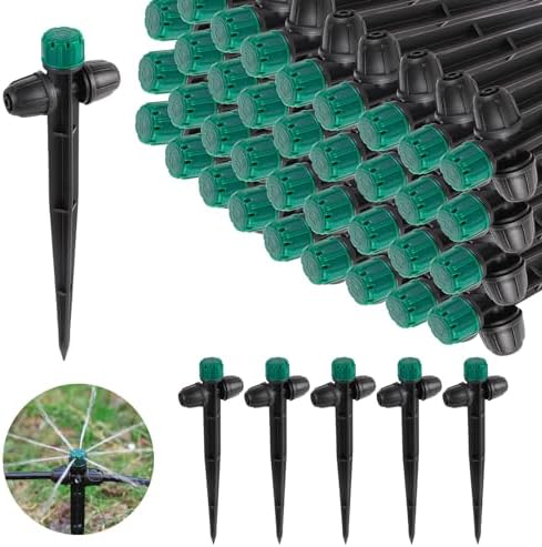 Anti-Drop Drip Irrigation Emitters for 1/4" Irrigation Tubing