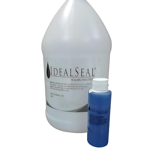 One 4 Oz. Bottle High Performance Sealing Solution Concentrate (Empty Gallon Jug Included) Makes One Gallon of Sealing Solution DM Series Mailing Systems