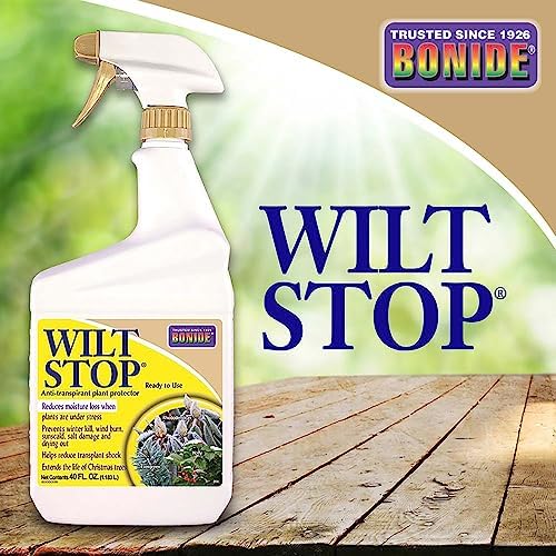 Bonide Wilt Stop, 40 oz Ready-to-Use Spray Anti-Transpirant Plant Protector