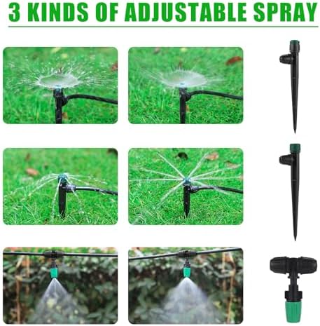 Leak-Proof Drip Irrigation Kit, Quick Connect Irrigation System Kit