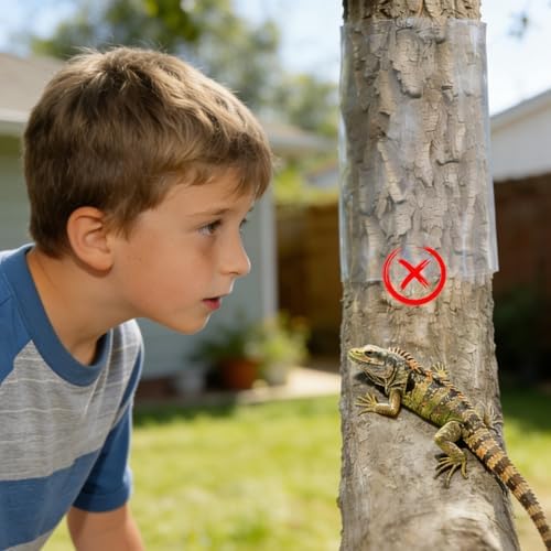Iguana Tree Wrap for Damaged Bark, Tree Trunk Protector Guard(79x15.75in)