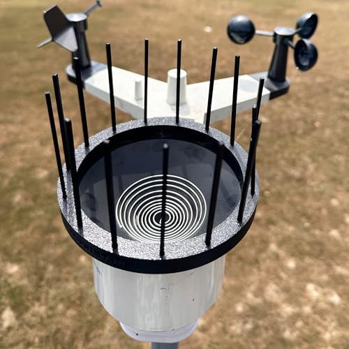 Bird Deterrent Spike Rings for Ambient Weather WS-2902 WS-2000 Weather Station | 3D Printed