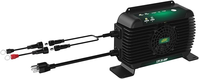 Battery Tender PowerPlus 12V, 26 AMP Battery Charger and Maintainer - IP68 Weather Resistant