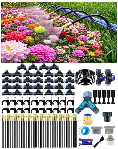 360° Adjustable Drip Irrigation System – Garden Watering Sprinkler System