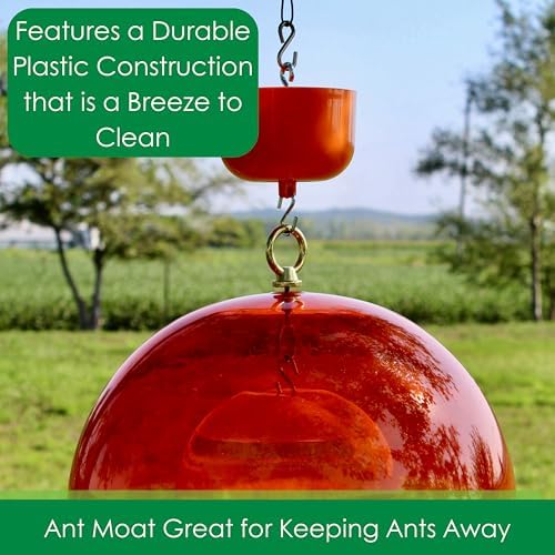 Songbird Essentials Nectar Protector Junior Bird Feeder Protection - Orange
