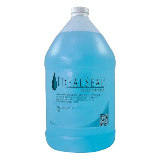 IDEALSEALOne Gallon of Sealing Solution Compatible Replacement for: DM Series Mailing Systems
